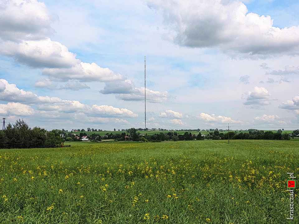 Wieża telewizyjna w Piaskach Lubelskich