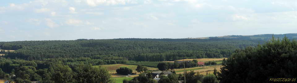 Kraszczady, pagóry, panorama