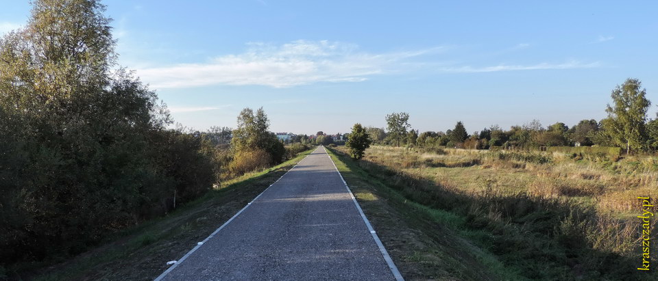 Szlak Green Velo nad rzeką Wieprzem w Krasnymstawie