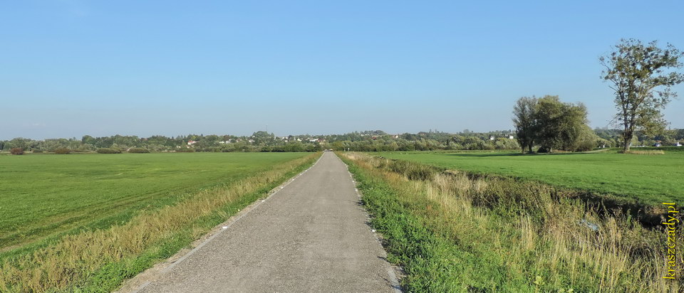 Szlak Green Velo nad rzeką Żółkiewką w Krasnymstawie