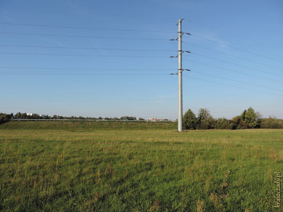 Widok na drogę krajową nr 17, obwodnica Krasnegostawu