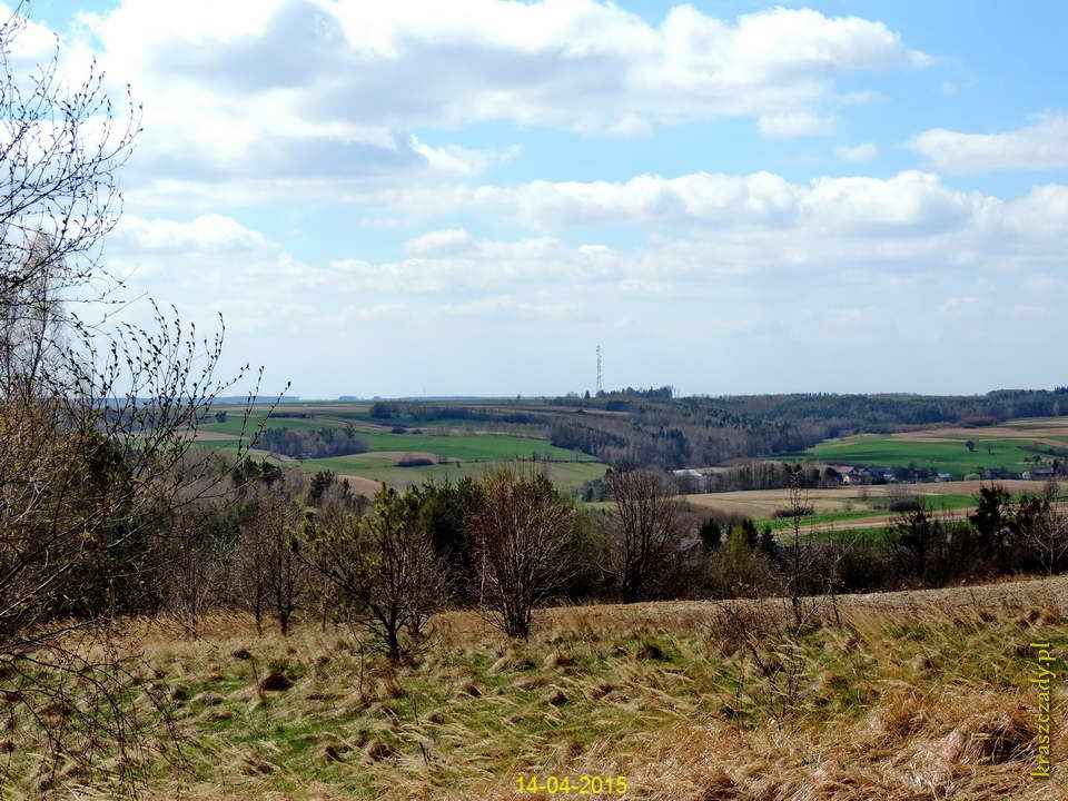 Kraszczady wiosną, panorama