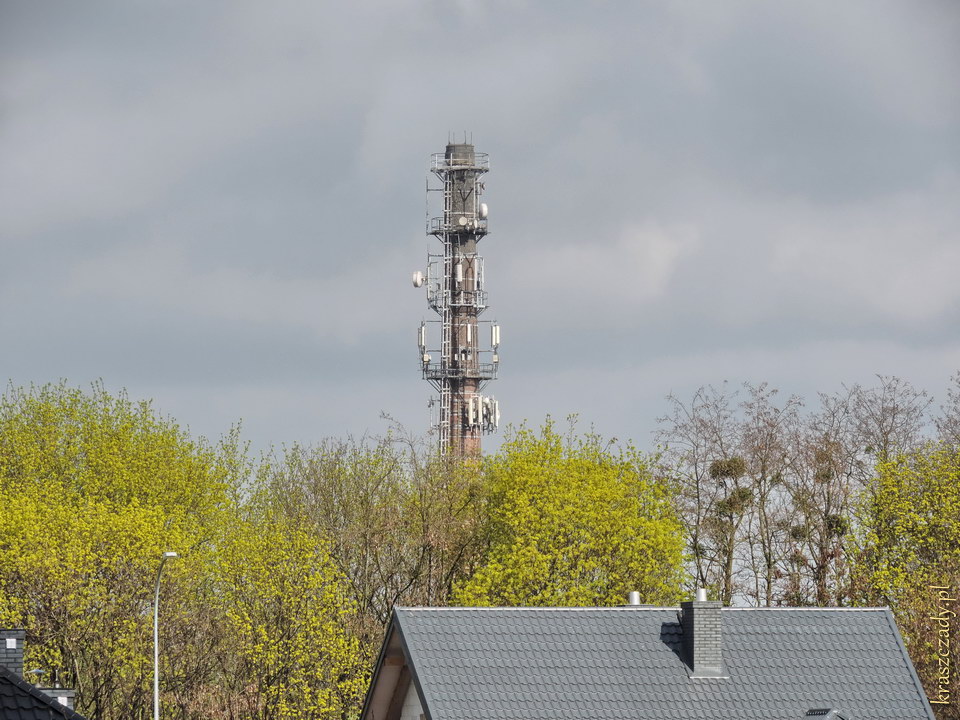 Komin ciepłowni w Krasnymstawie