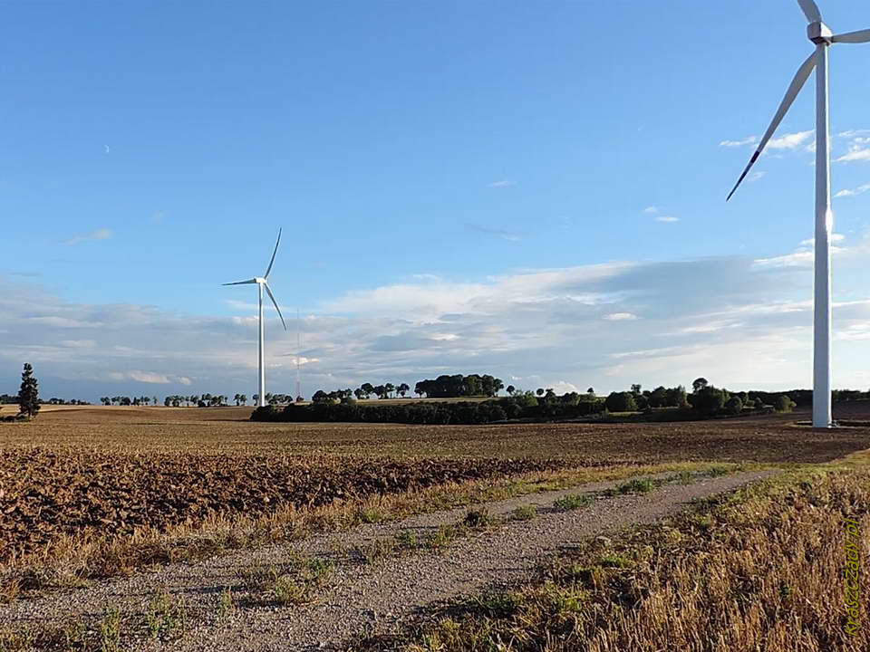 Elektrownie wiatrowe w gminie Korsze, powiat kętrzyński, województwo warmińsko-mazurskie