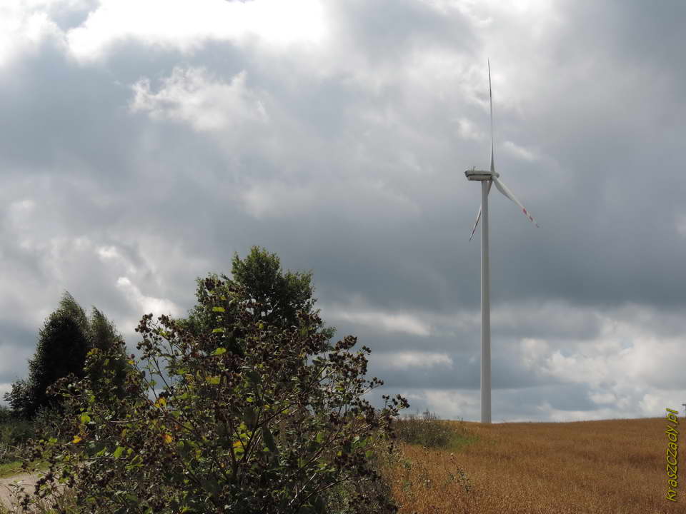 Elektrownie wiatrowe w gminie Korsze, powiat kętrzyński, województwo warmińsko-mazurskie