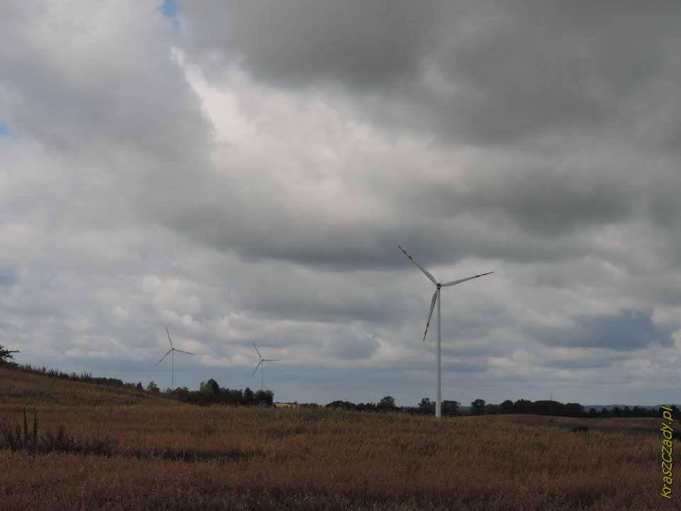 Elektrownie wiatrowe w gminie Korsze, powiat kętrzyński, województwo warmińsko-mazurskie