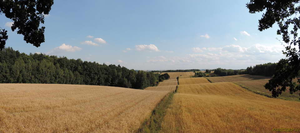 Kraszczady, pagóry, panorama